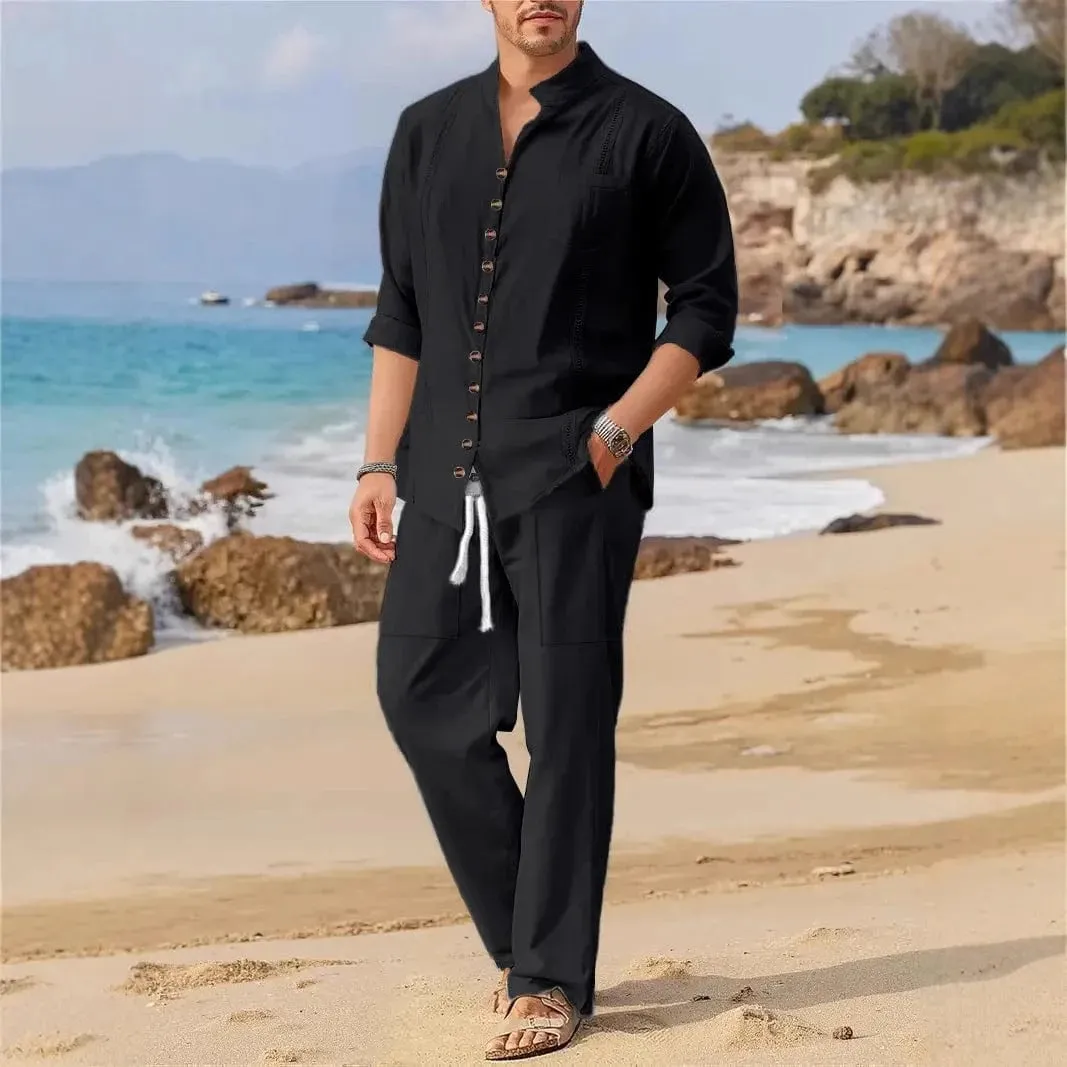 Cuban Breeze Men's Lounge Set