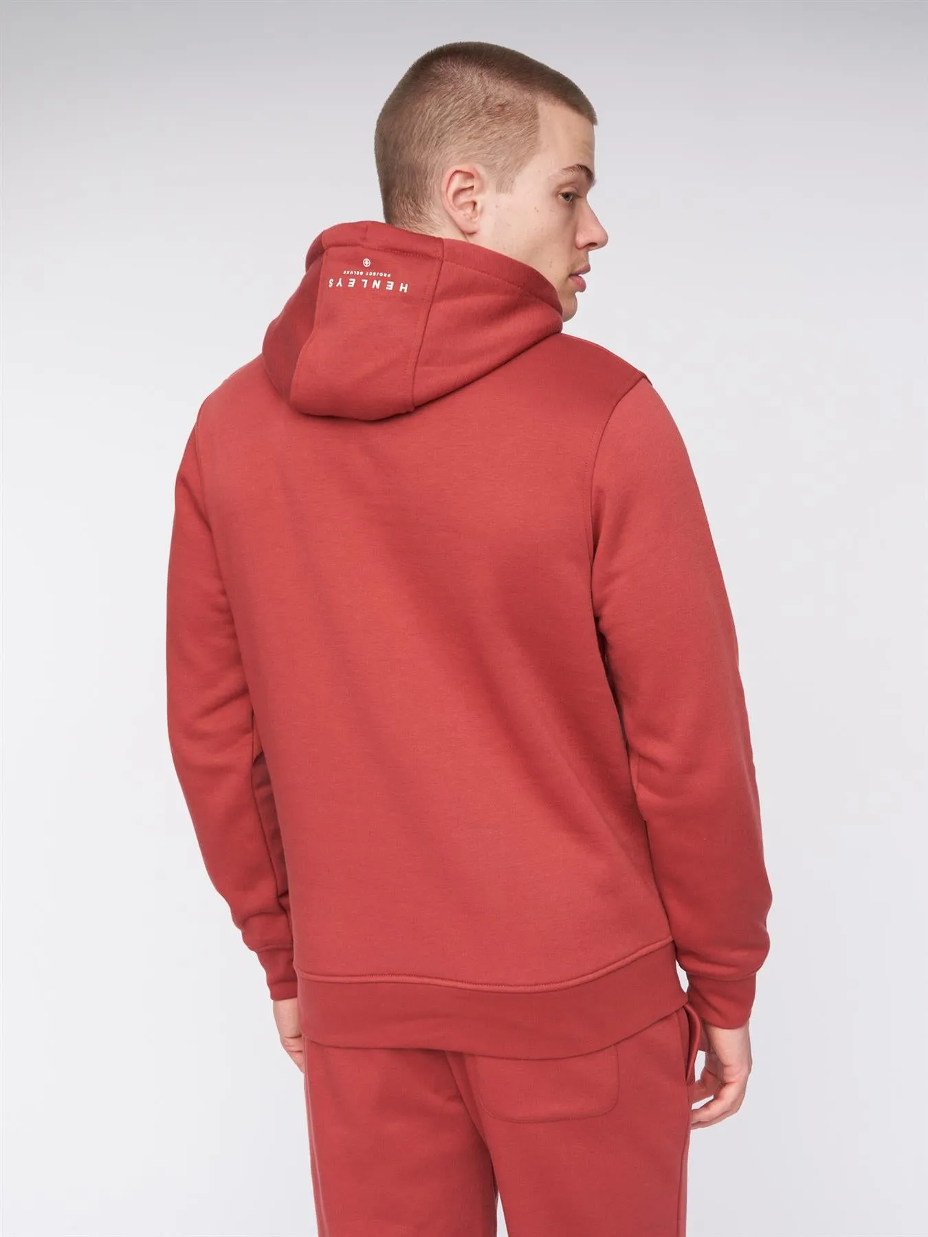 Curveball Hoodie Deep Red