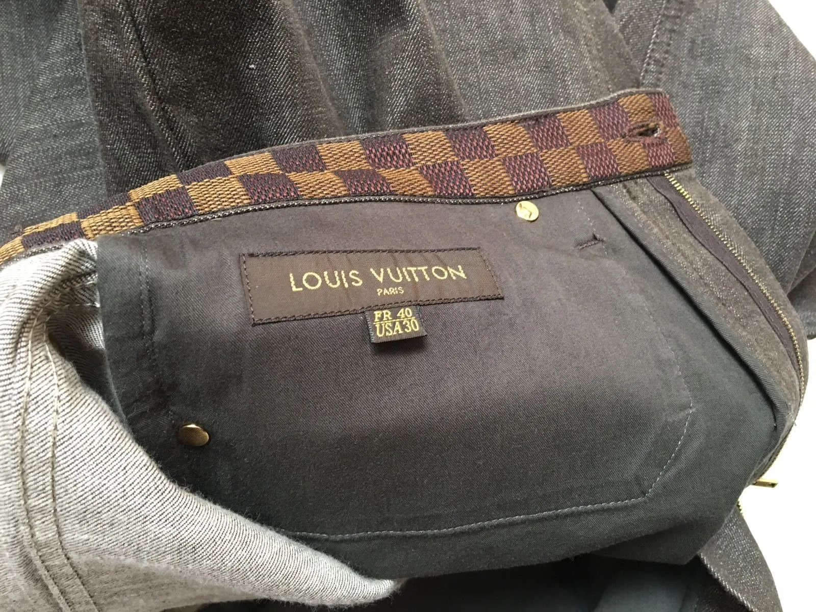 Damier Jeans