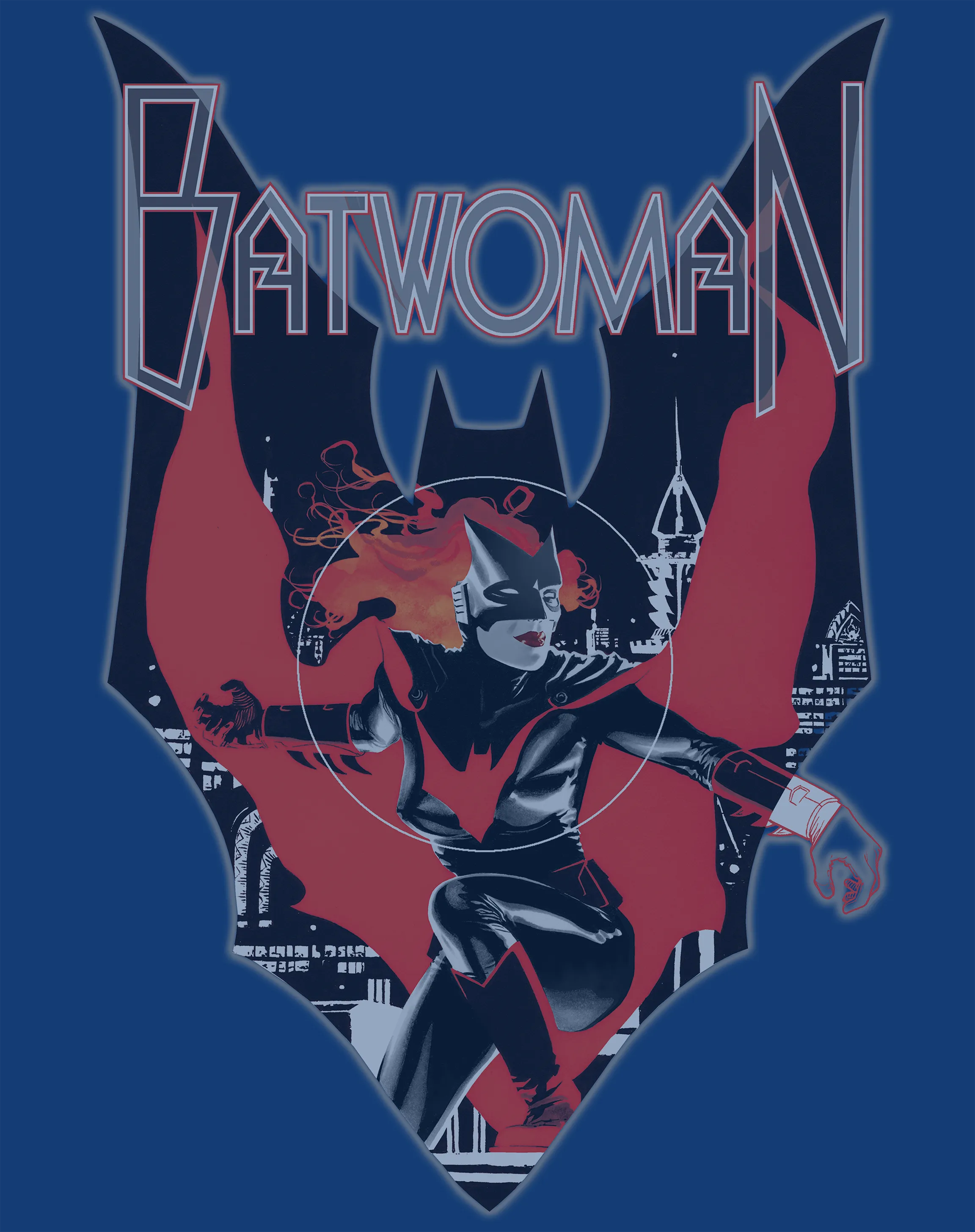 DC Comics Batwoman Cover JH Williams Men's T-shirt