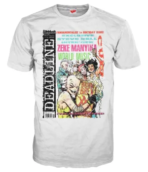 Deadline 11 Tank Beer Official Men's T-shirt (White)