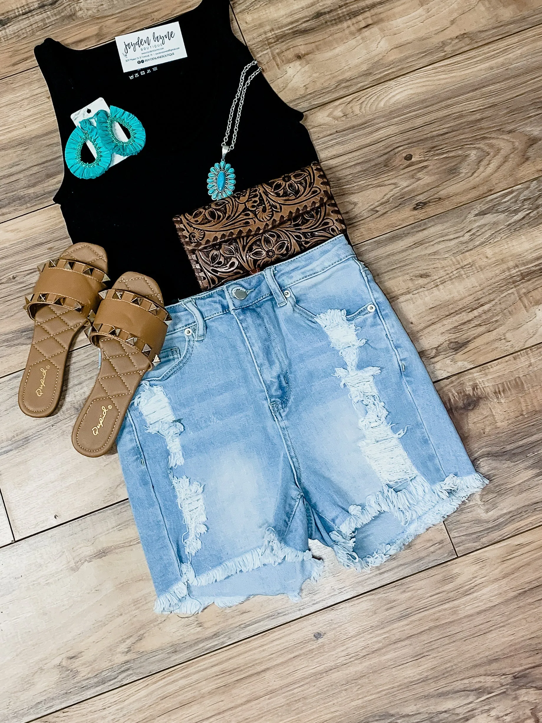 Delilah High Waisted Shorts