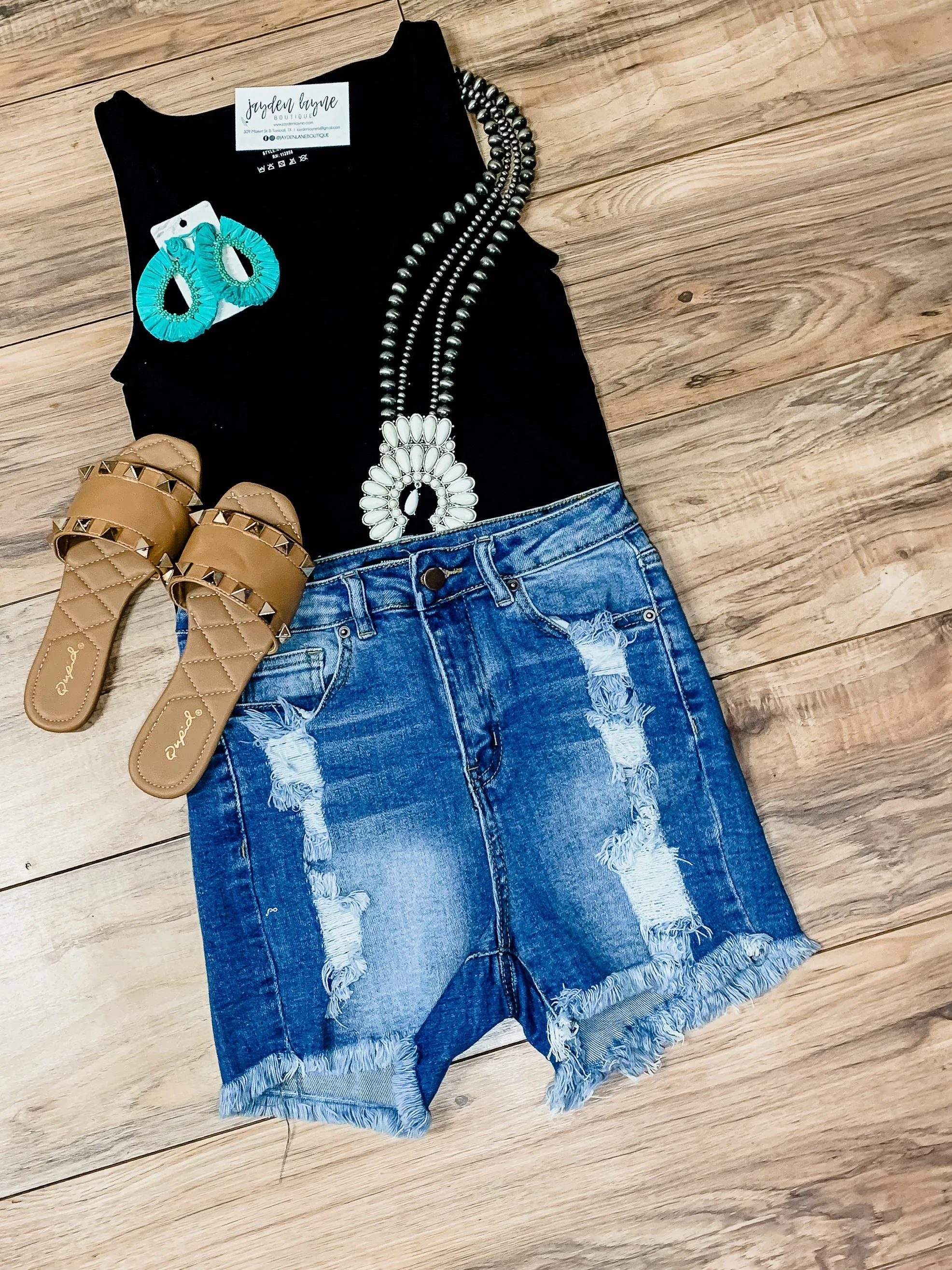 Delilah High Waisted Shorts