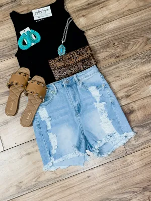 Delilah High Waisted Shorts