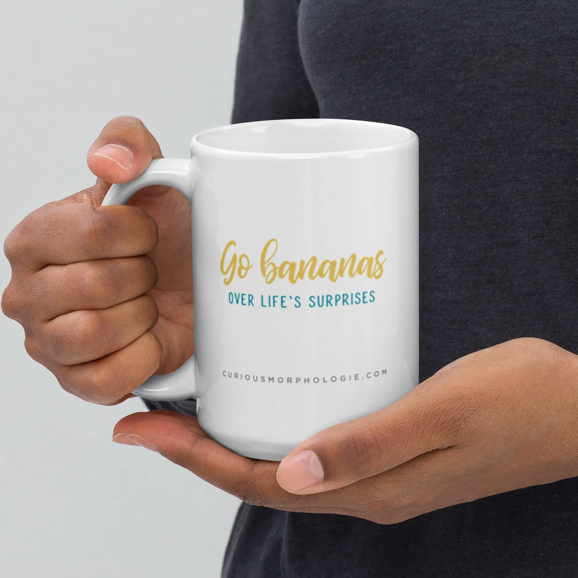 Dolphin Peel Inspirational Mug