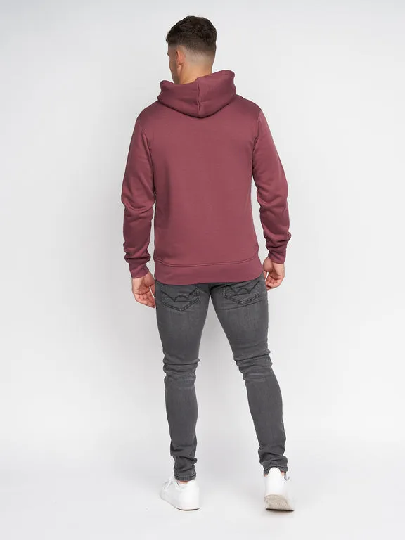 Duck & Cover Hillman Hoodie Wine