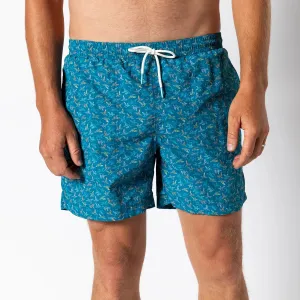 Duck Head 6 In. Print Sailport Swim
