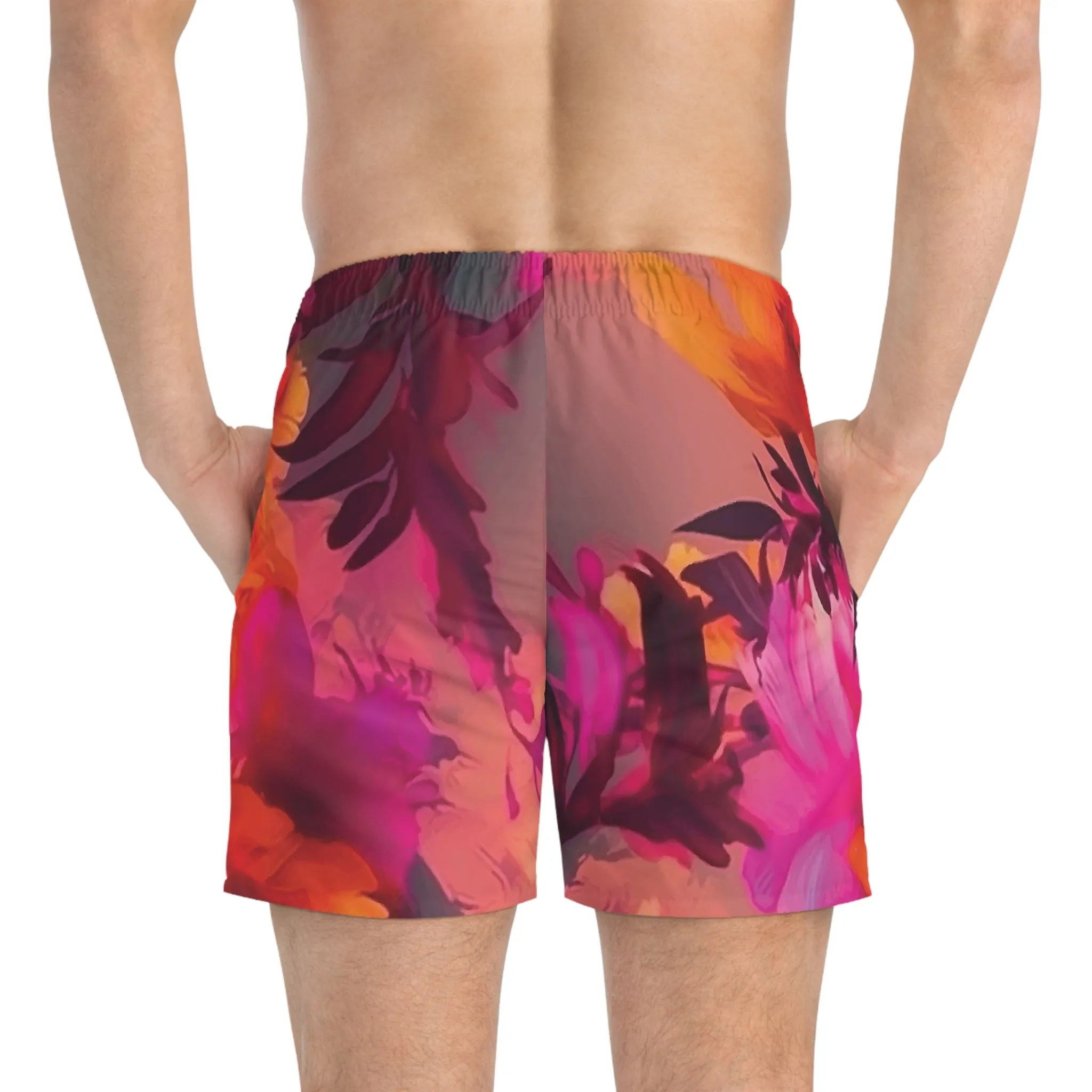 Dusty Pinks Swim Trunks