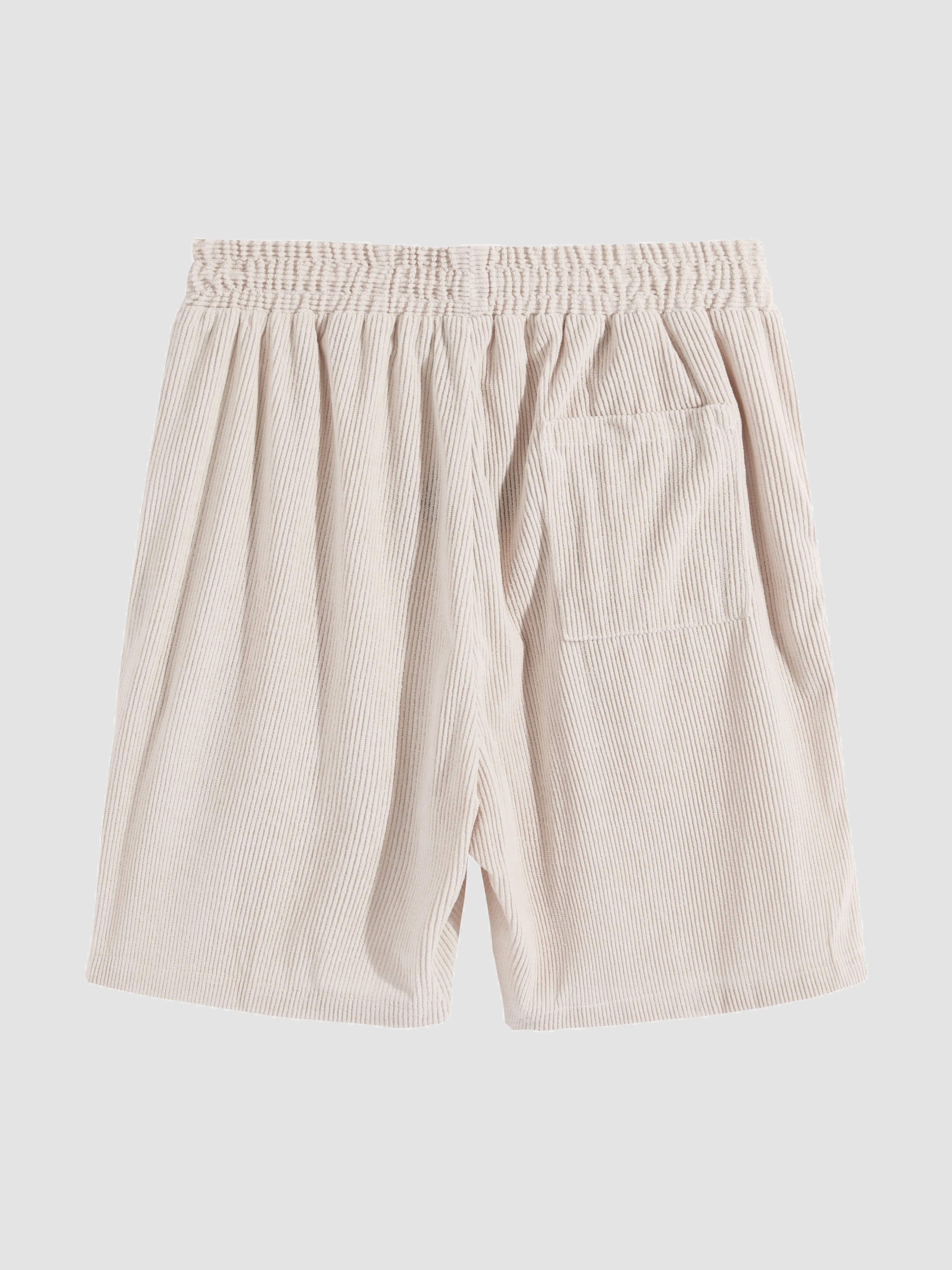 Eleazar® | Corduroy Drawstring Shorts