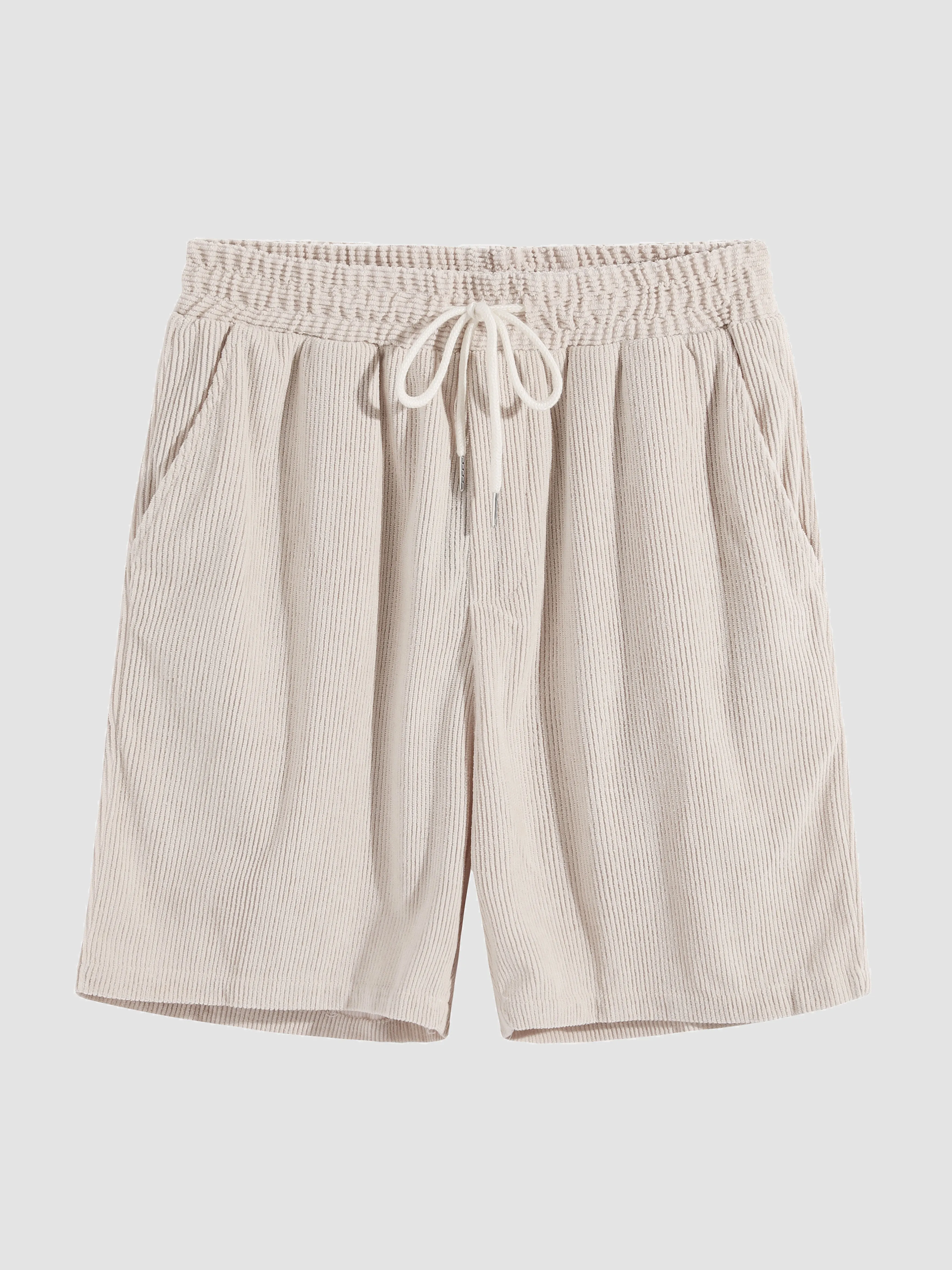 Eleazar® | Corduroy Drawstring Shorts