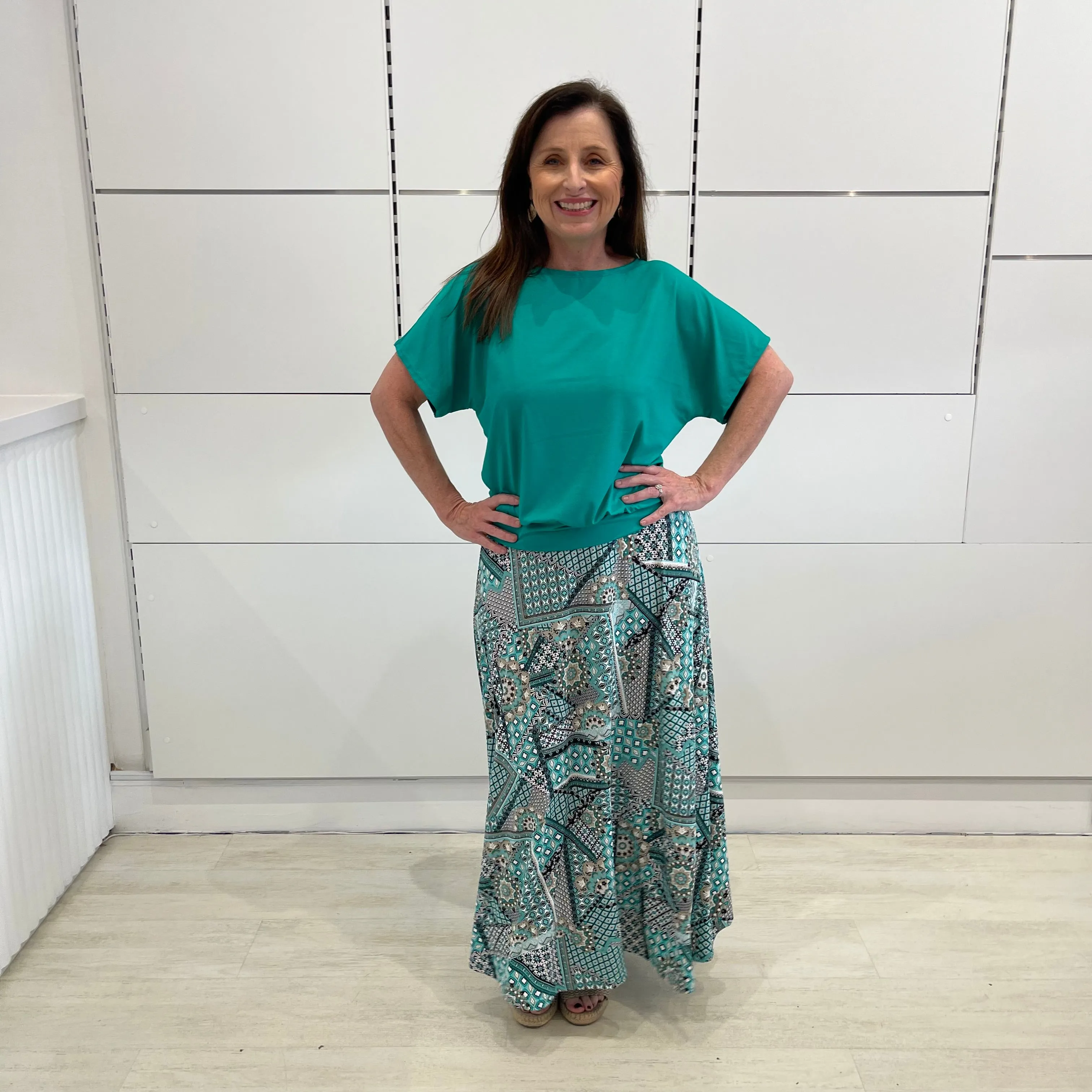 Emerald Summer Gracie Top