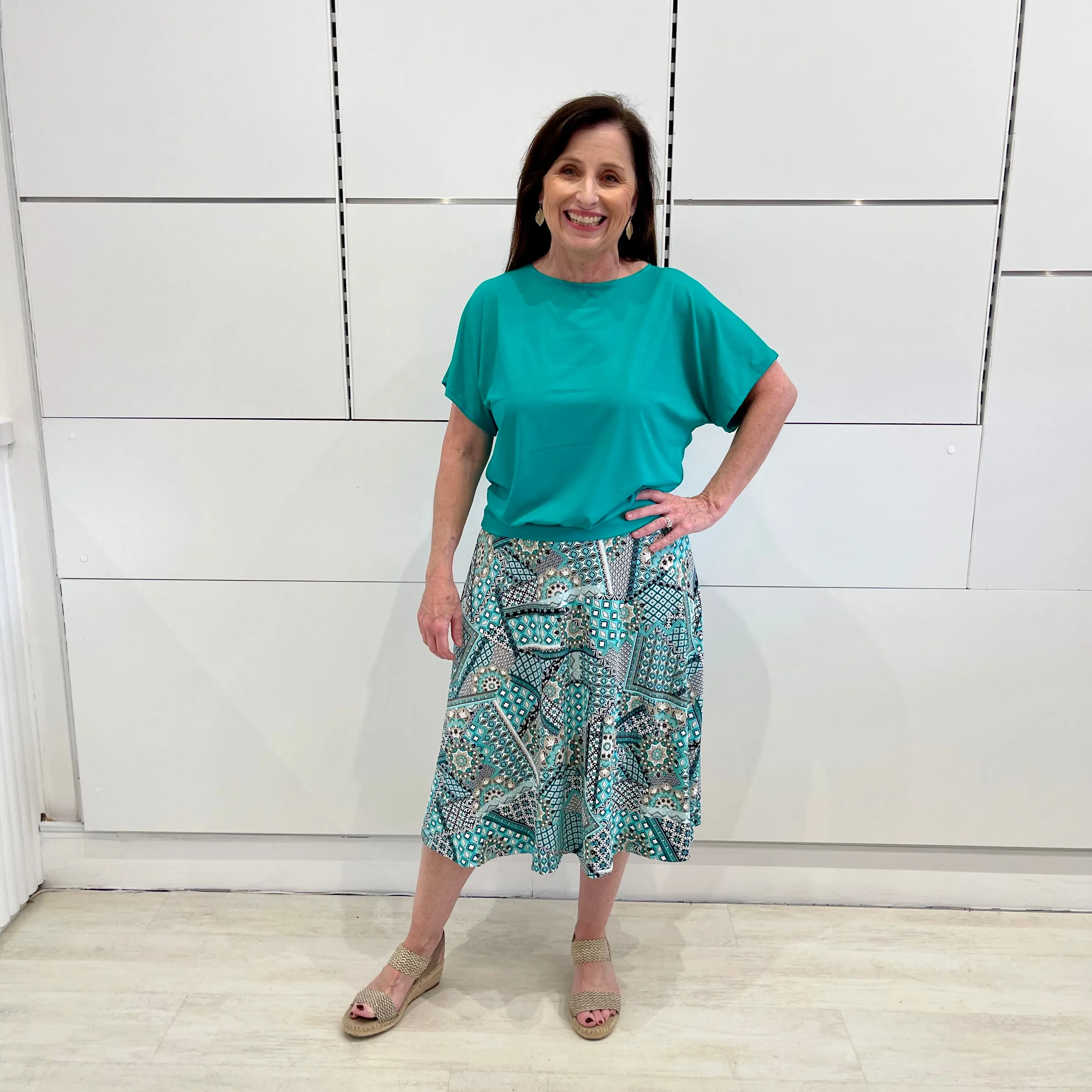 Emerald Summer Gracie Top