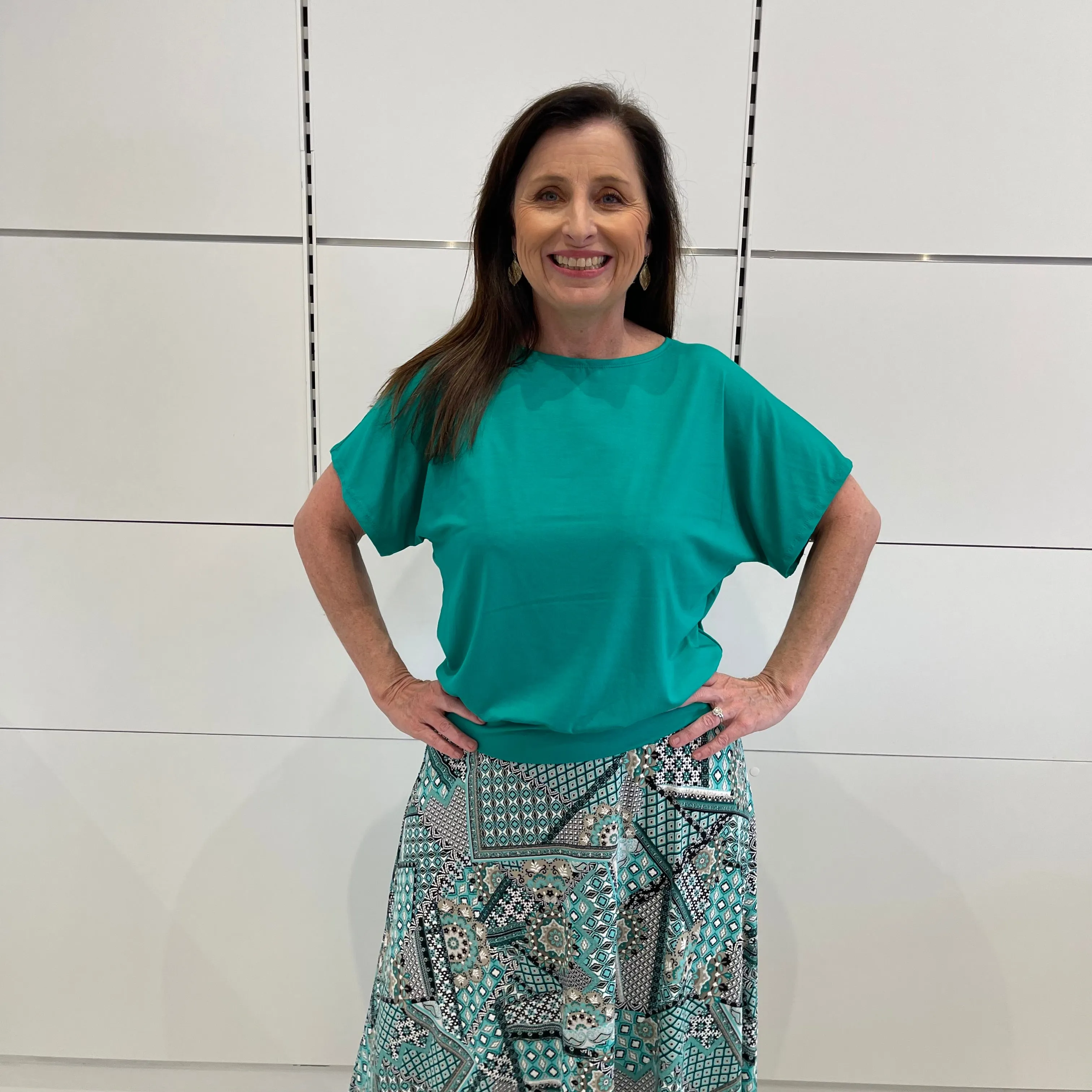 Emerald Summer Gracie Top