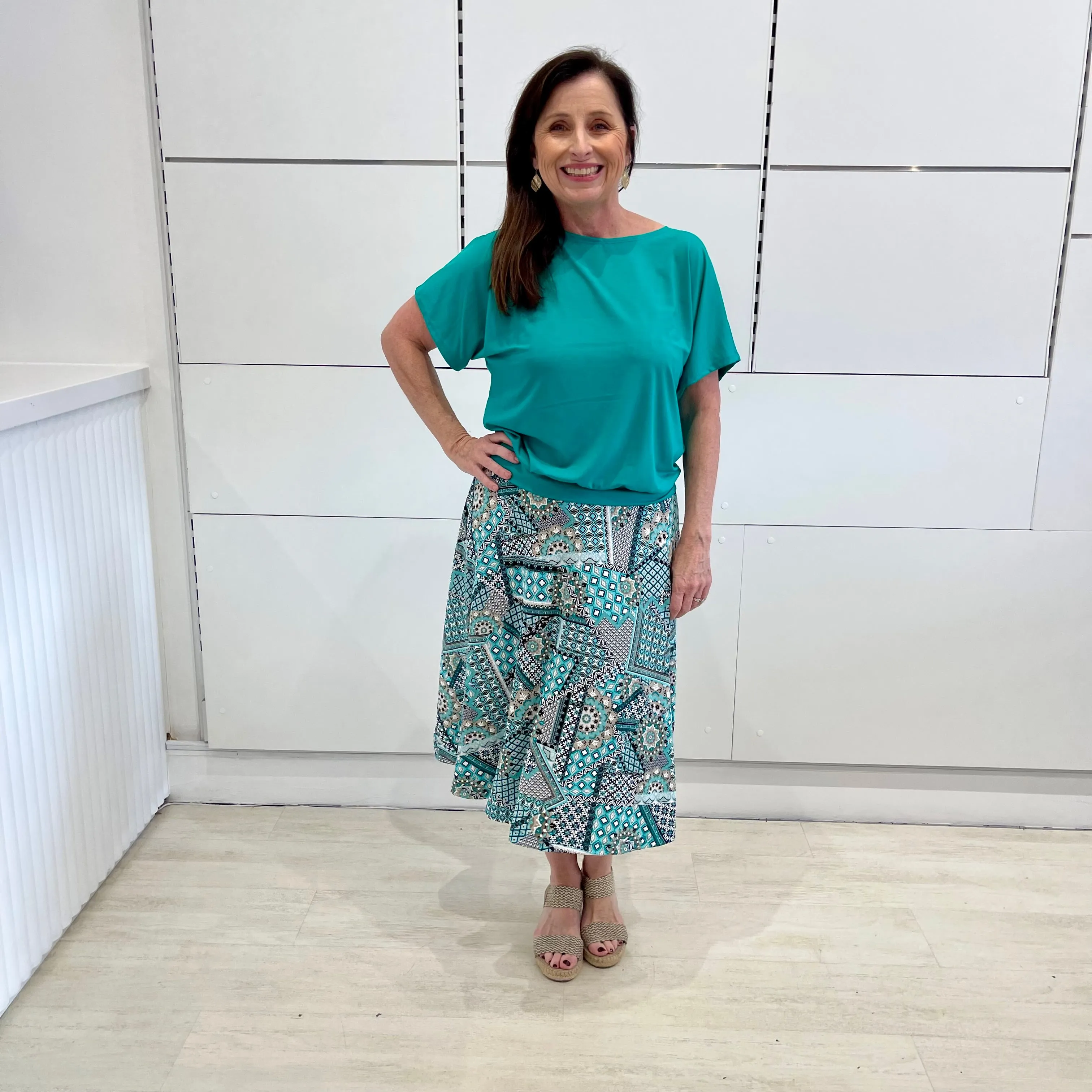 Emerald Summer Gracie Top