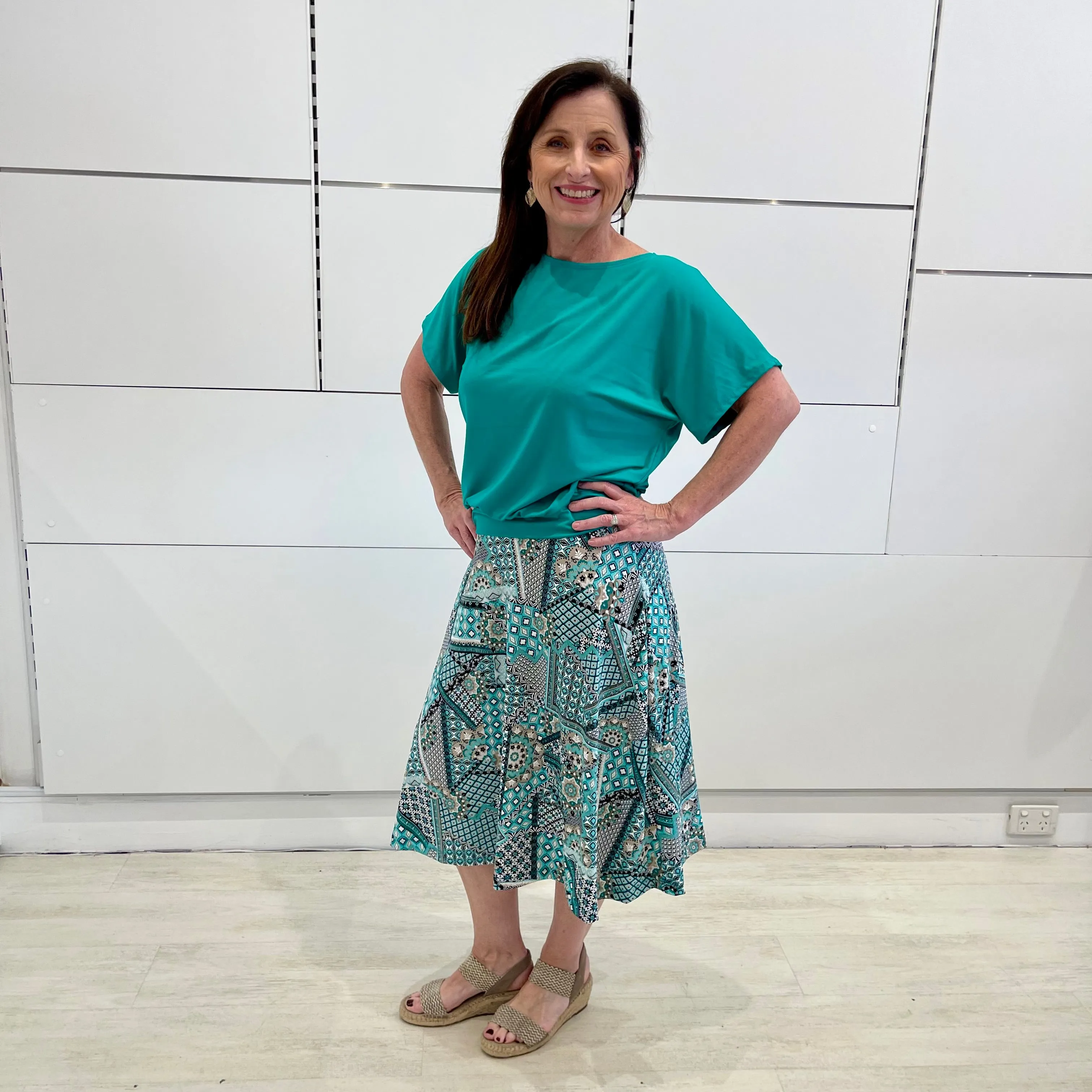 Emerald Summer Gracie Top