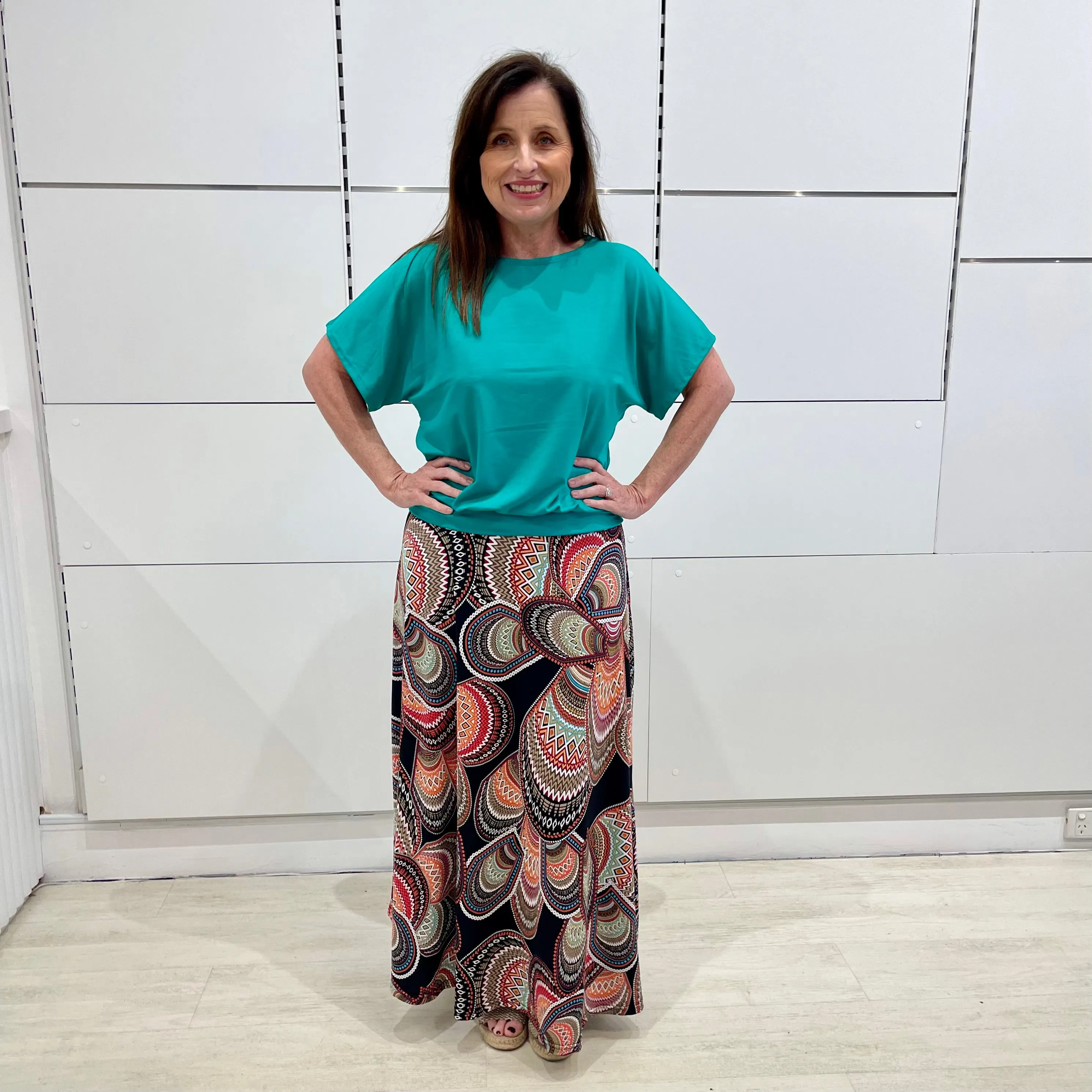 Emerald Summer Gracie Top