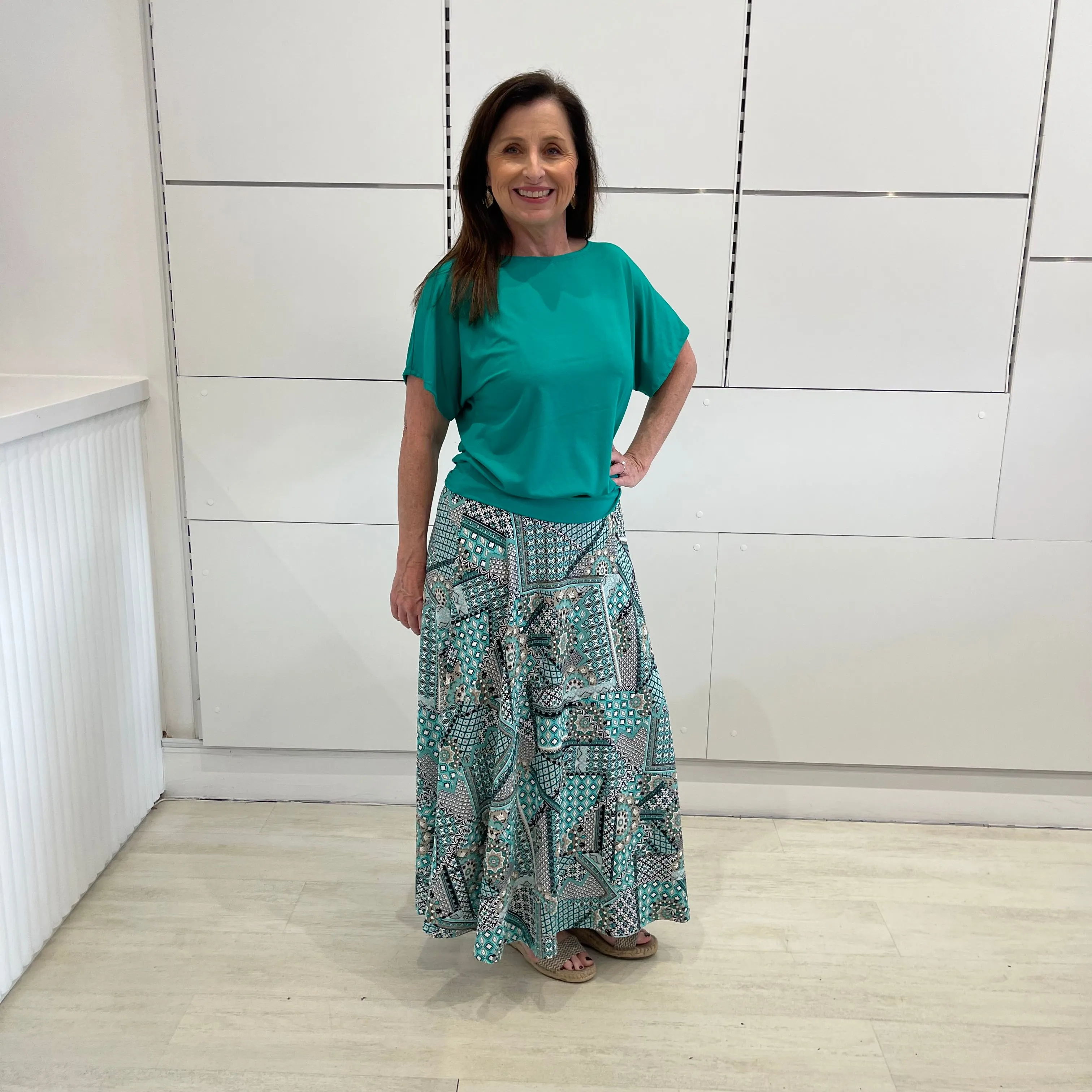 Emerald Summer Gracie Top