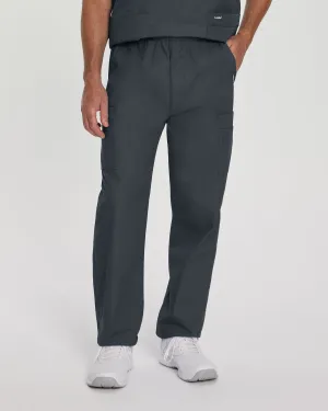 Essentials 8555 Men's Cargo Scrub Pants Graphite