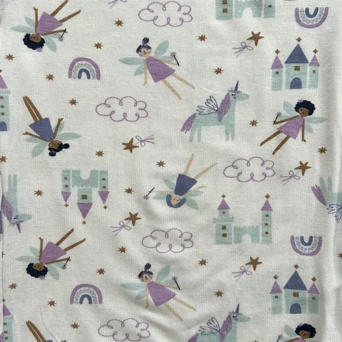 Fairies and Unicorns Oh My! Bamboo Pajama Set with Socks