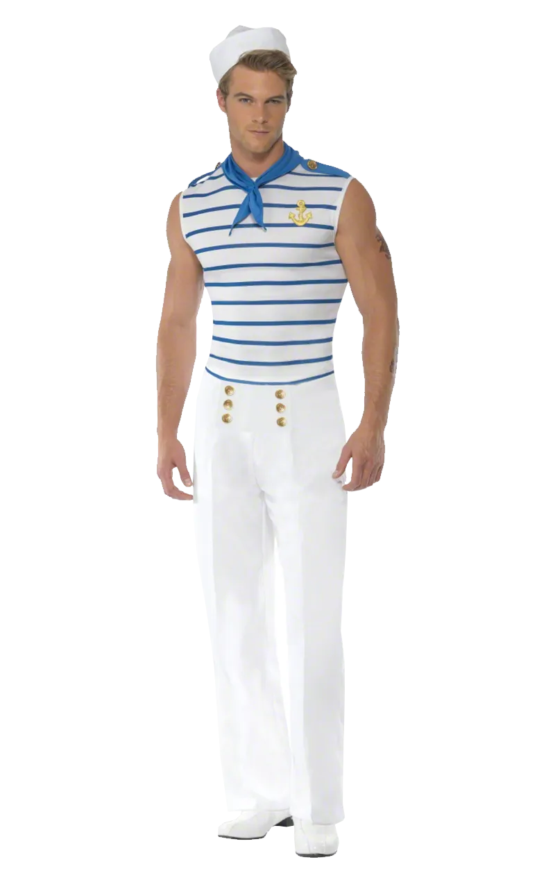 Fever Mens French Sailor Costume