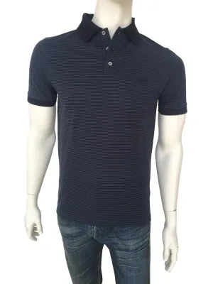 Fil a Fil Striped Polo