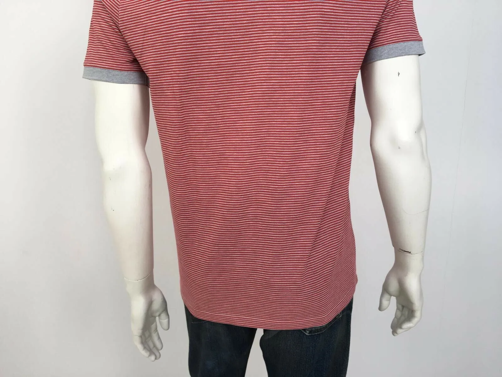 Fil a Fil Striped Polo