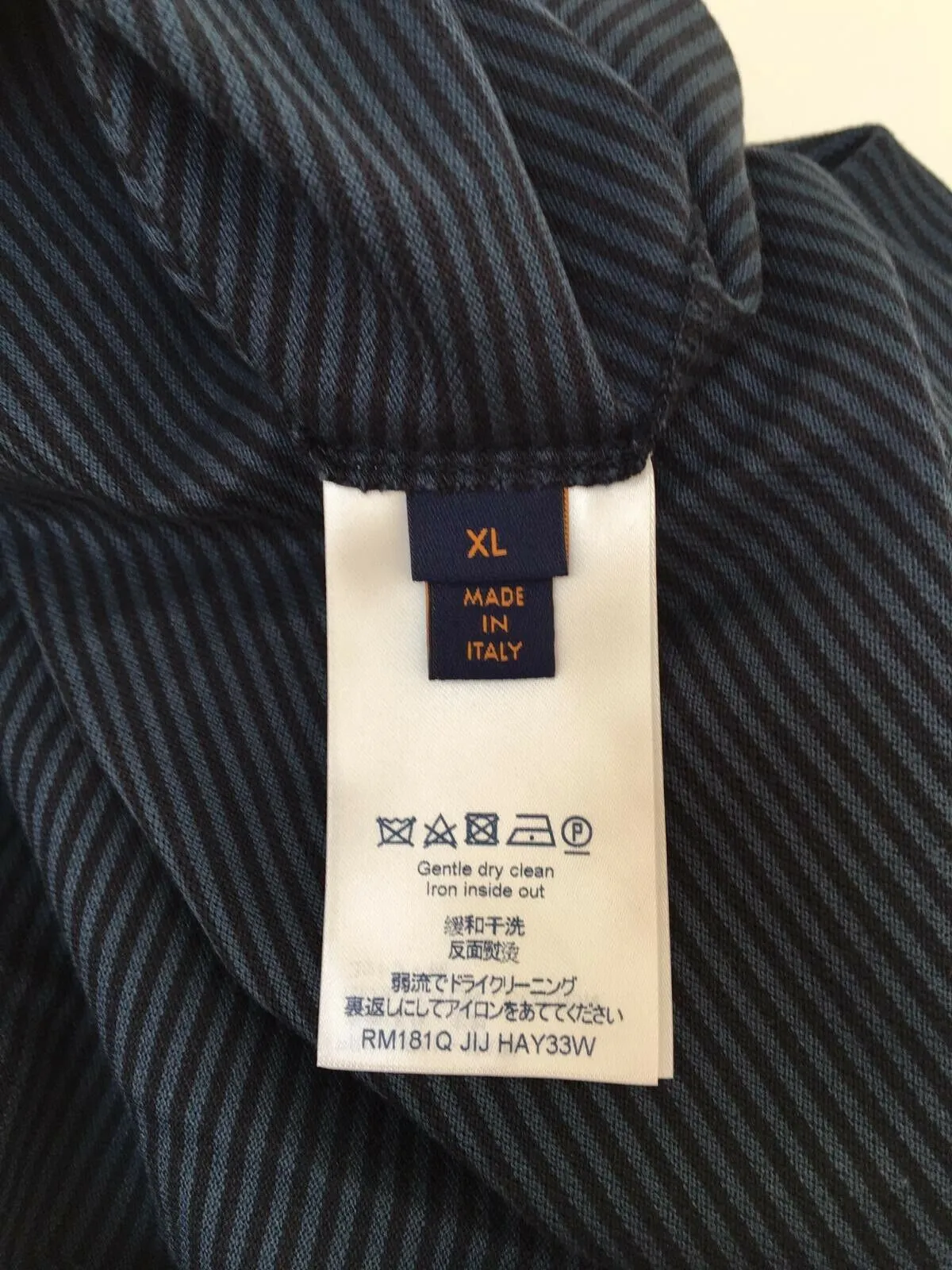 Fil a Fil Striped Polo