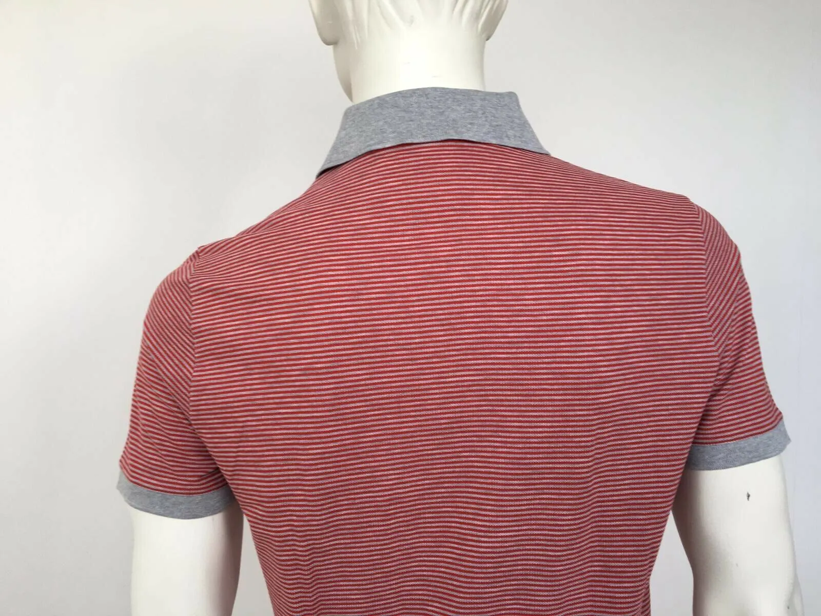 Fil a Fil Striped Polo