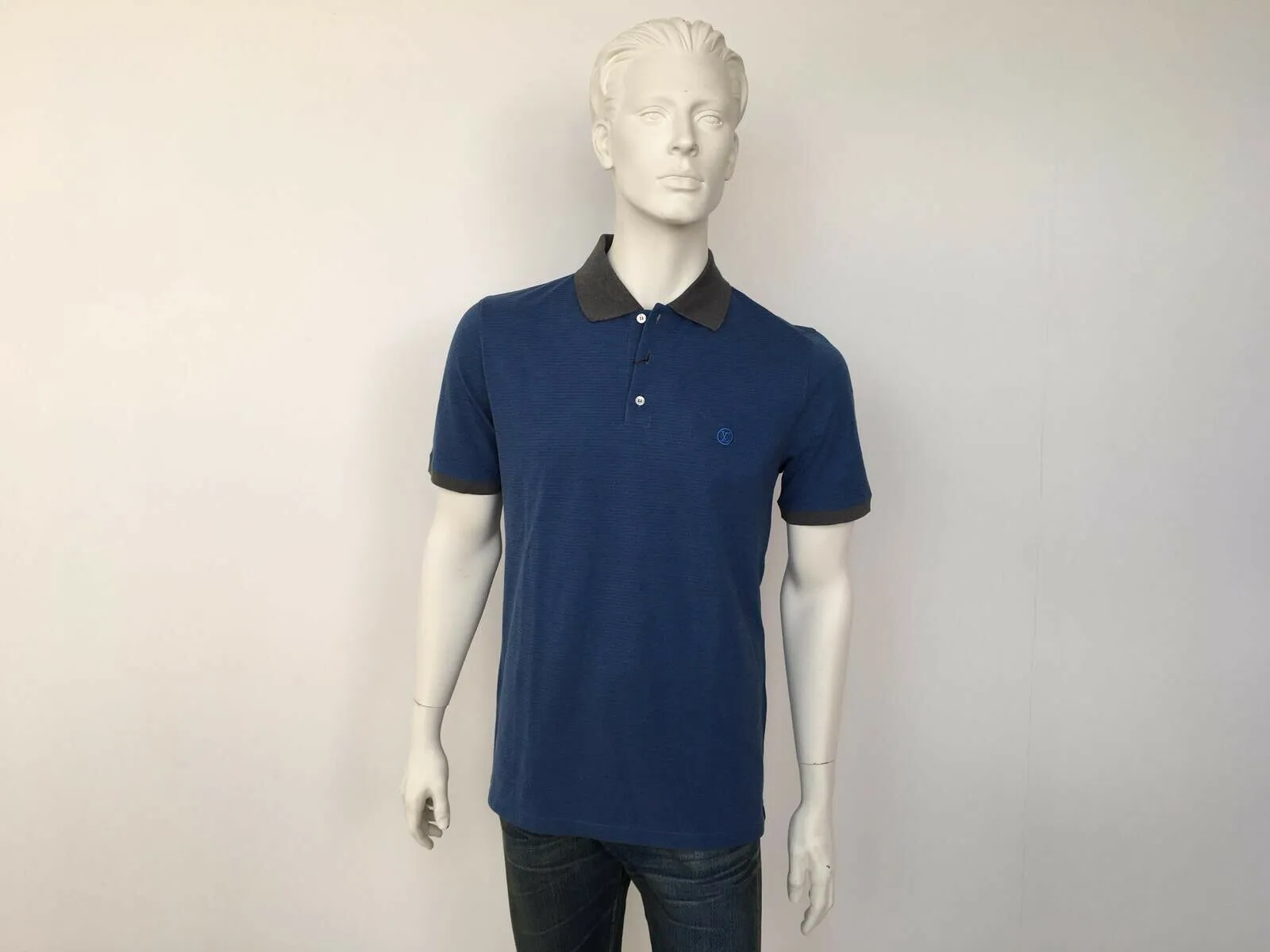 Fil a Fil Striped Polo