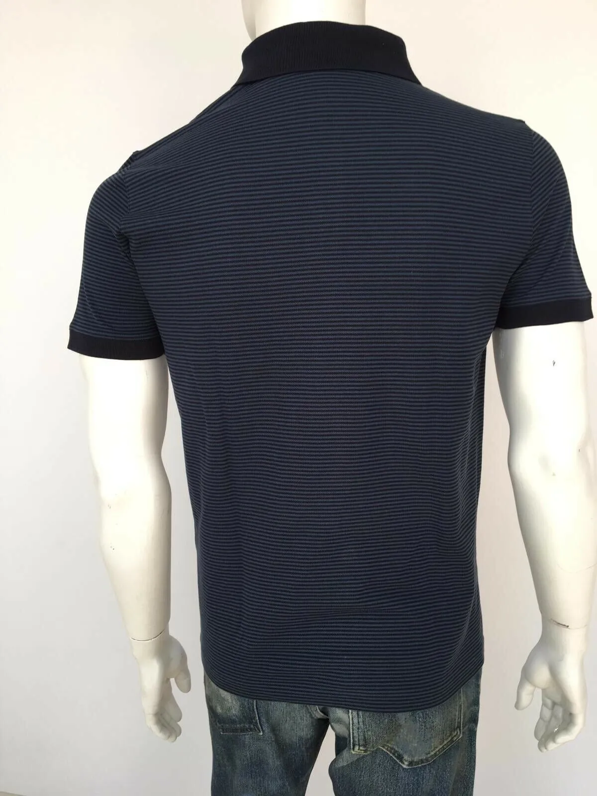 Fil a Fil Striped Polo