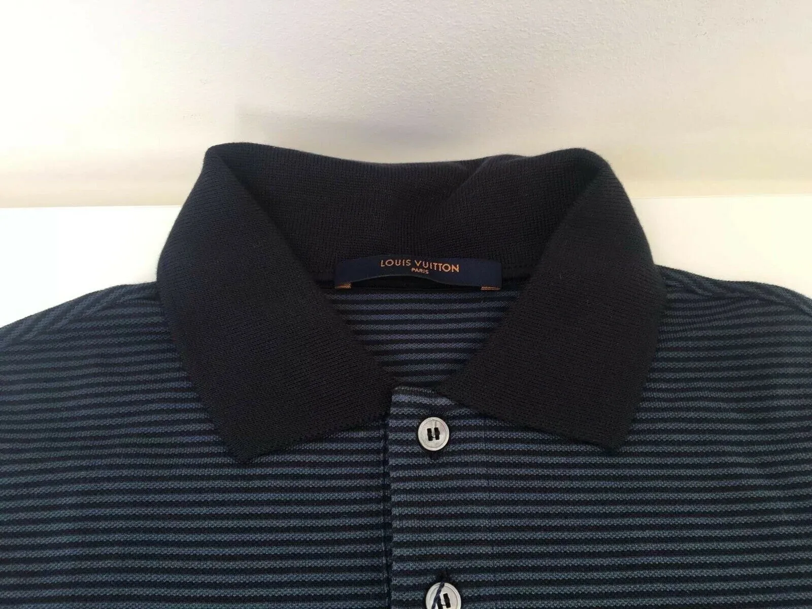 Fil a Fil Striped Polo