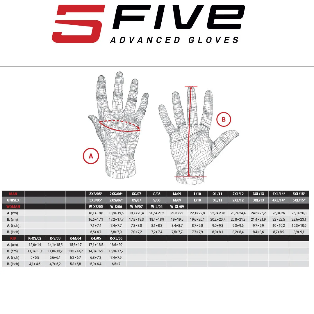FIVE RC PRO Shorty Gloves.