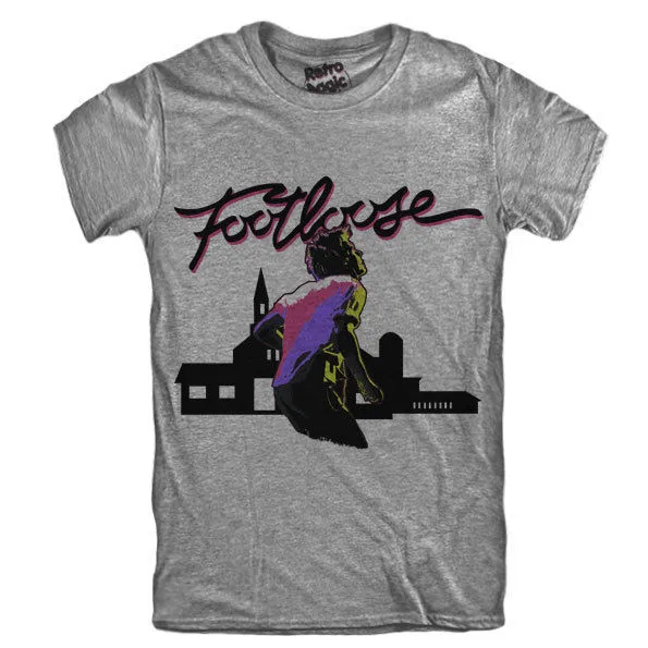 FOOTLOOSE T-shirt Kevin Bacon vintage 80's