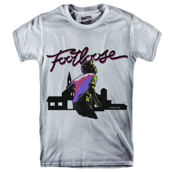 FOOTLOOSE T-shirt Kevin Bacon vintage 80's