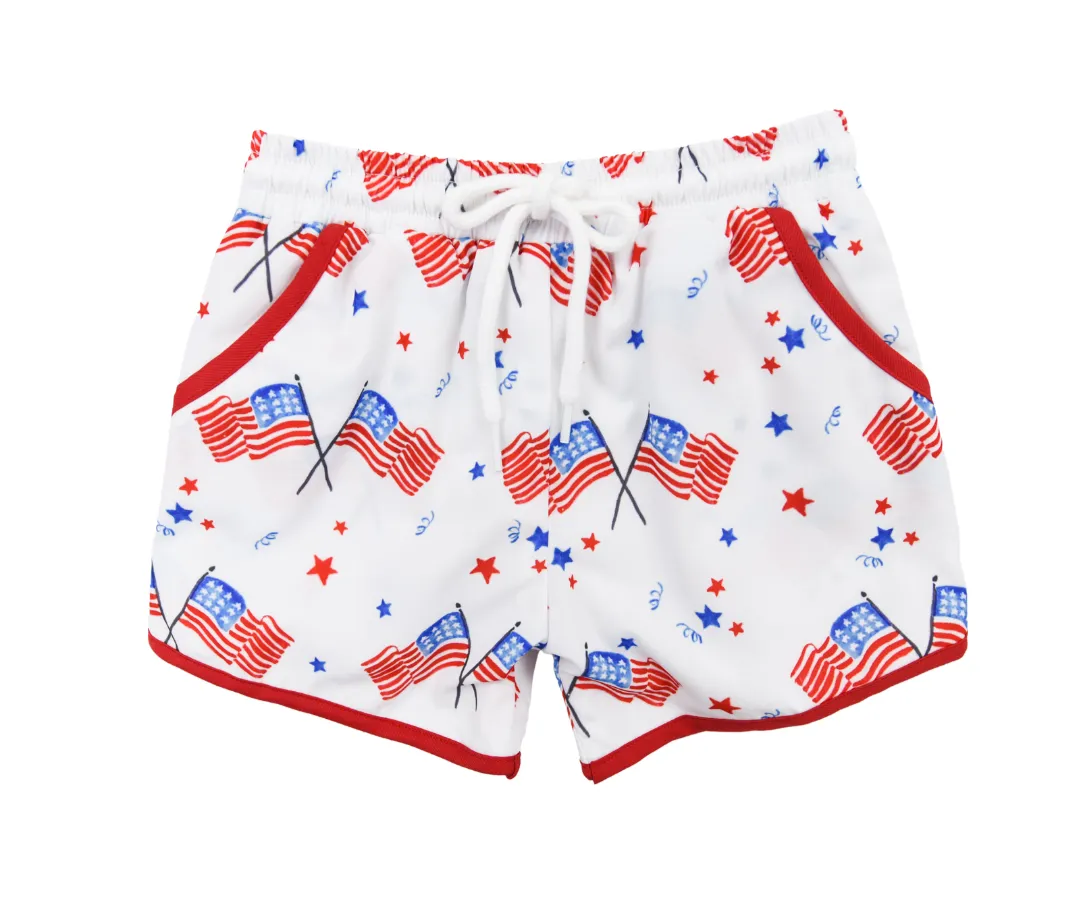 Freedom Boys Swim Trunks