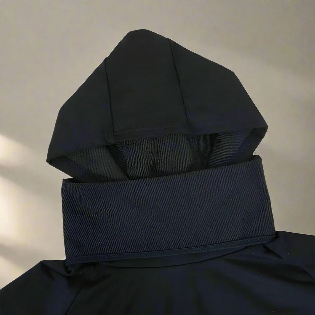 Game Over Men's Black Turtleneck Hoodies with Pockets