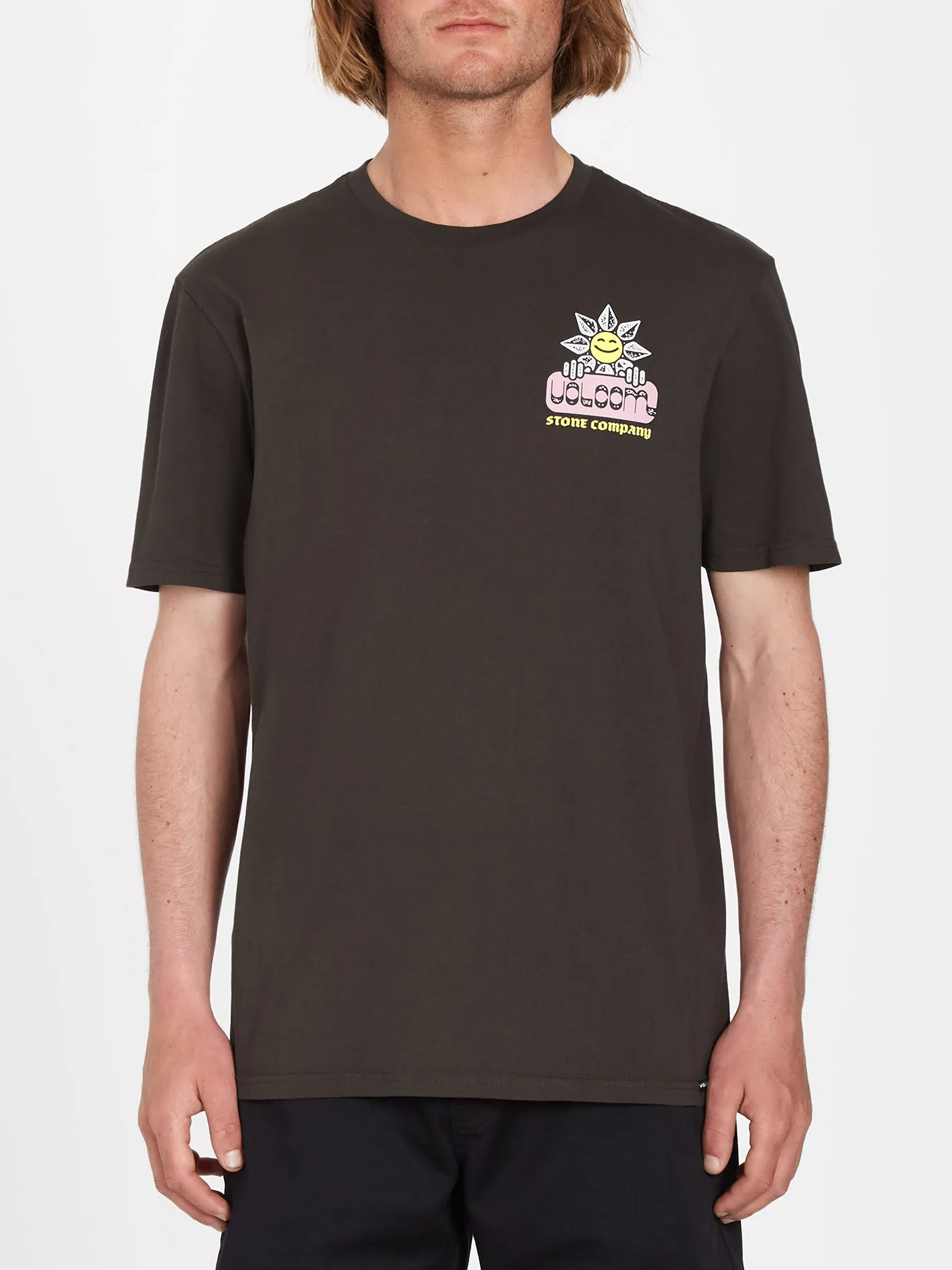 Gardener T-shirt - RINSED BLACK