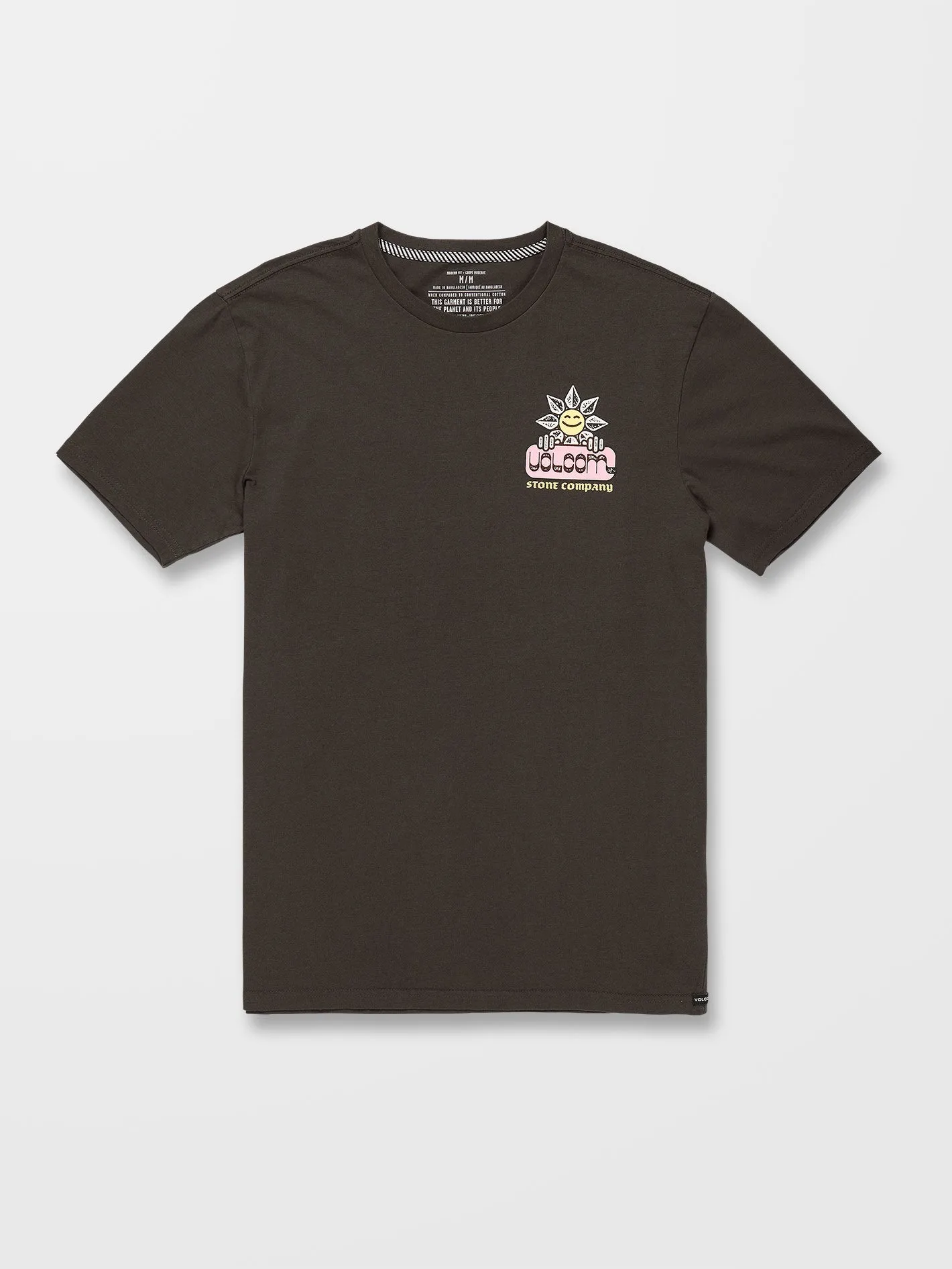 Gardener T-shirt - RINSED BLACK