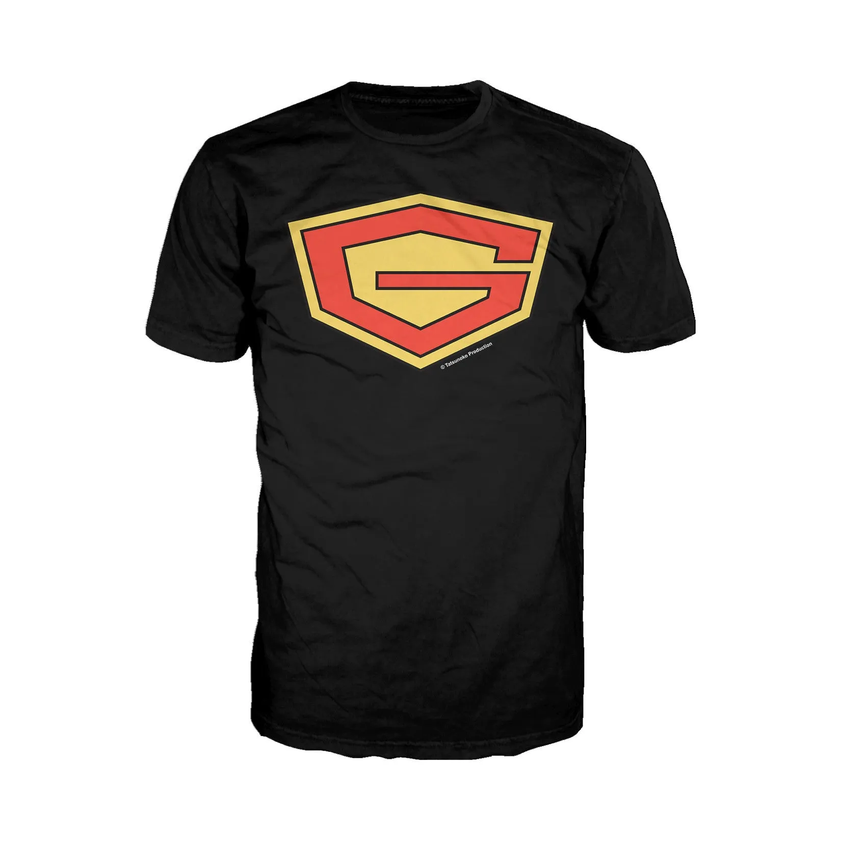 Gatchaman Logo Official Men's T-shirt (Black)