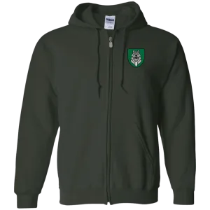 Gelezinis Vilkas - Men/Women Unisex Comfort Full-Zip Hoodie