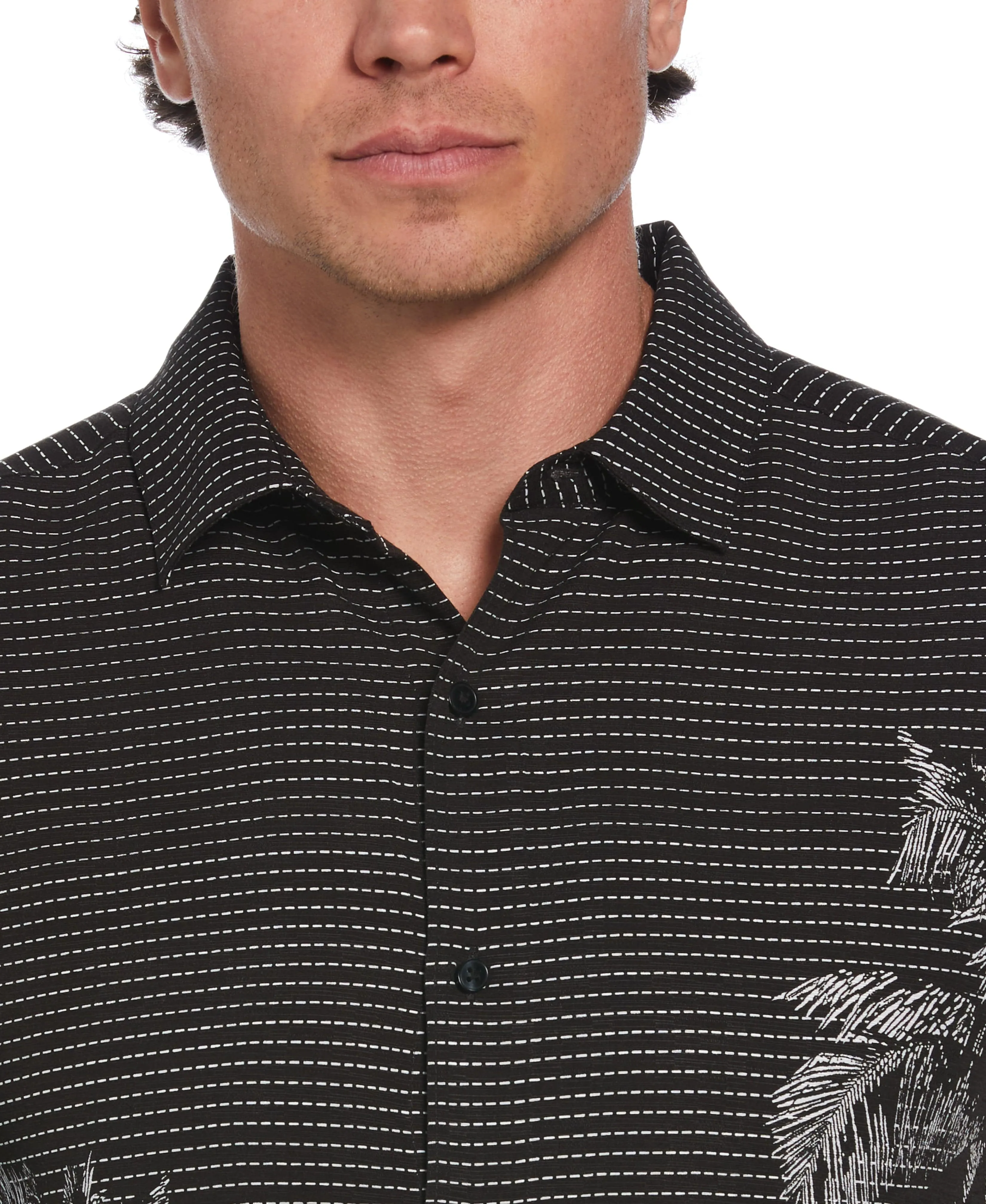 Geo Palms Print Shirt