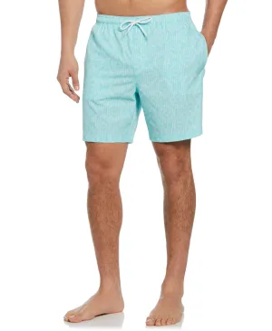 Geo Print Swim Trunks