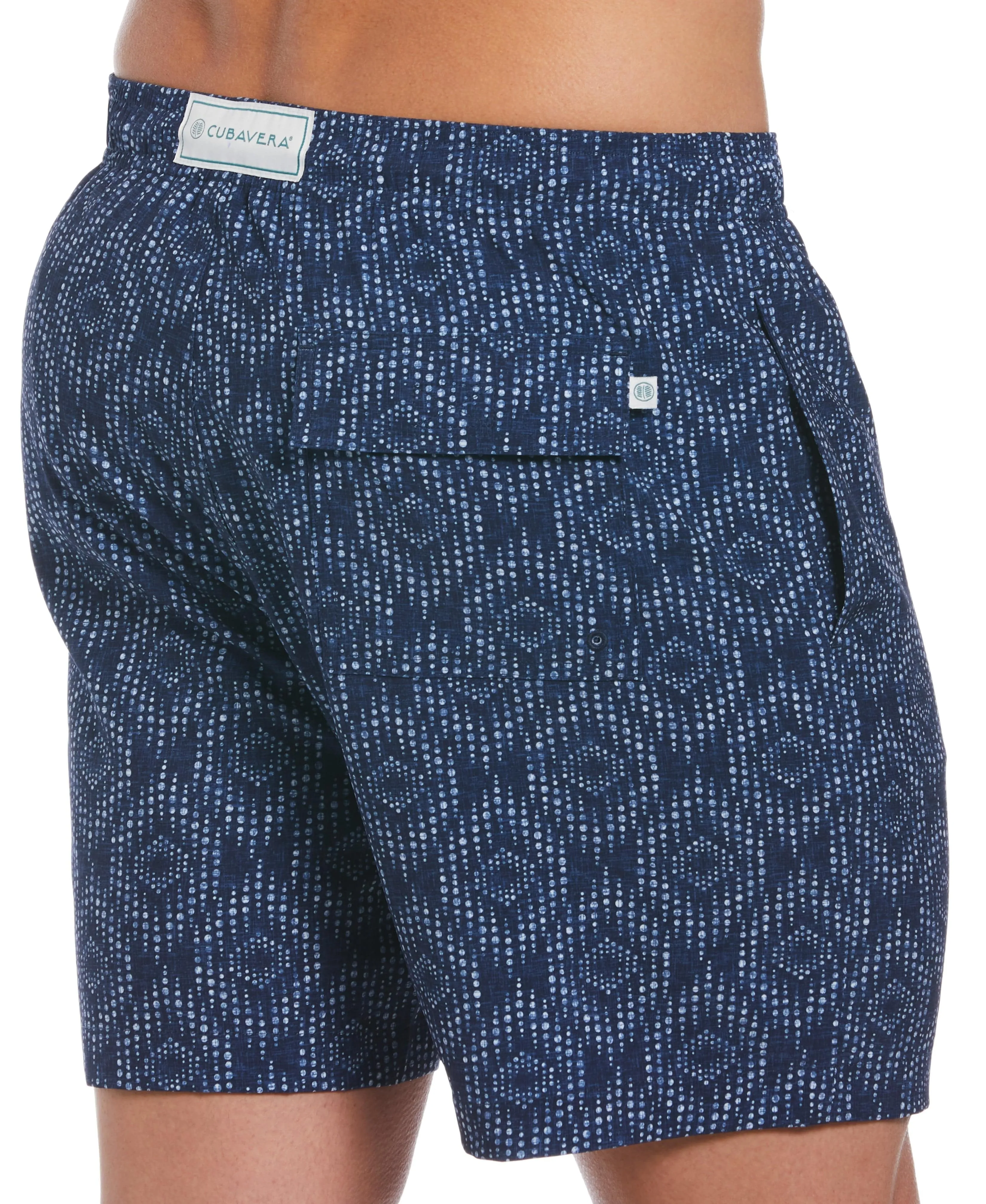 Geo Print Swim Trunks