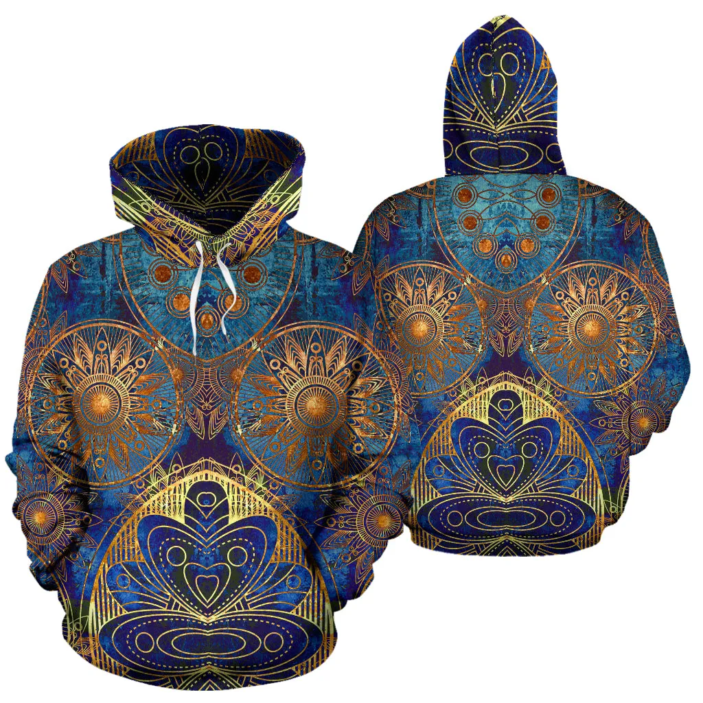 HandCrafted Fractal Mandala Hoodie