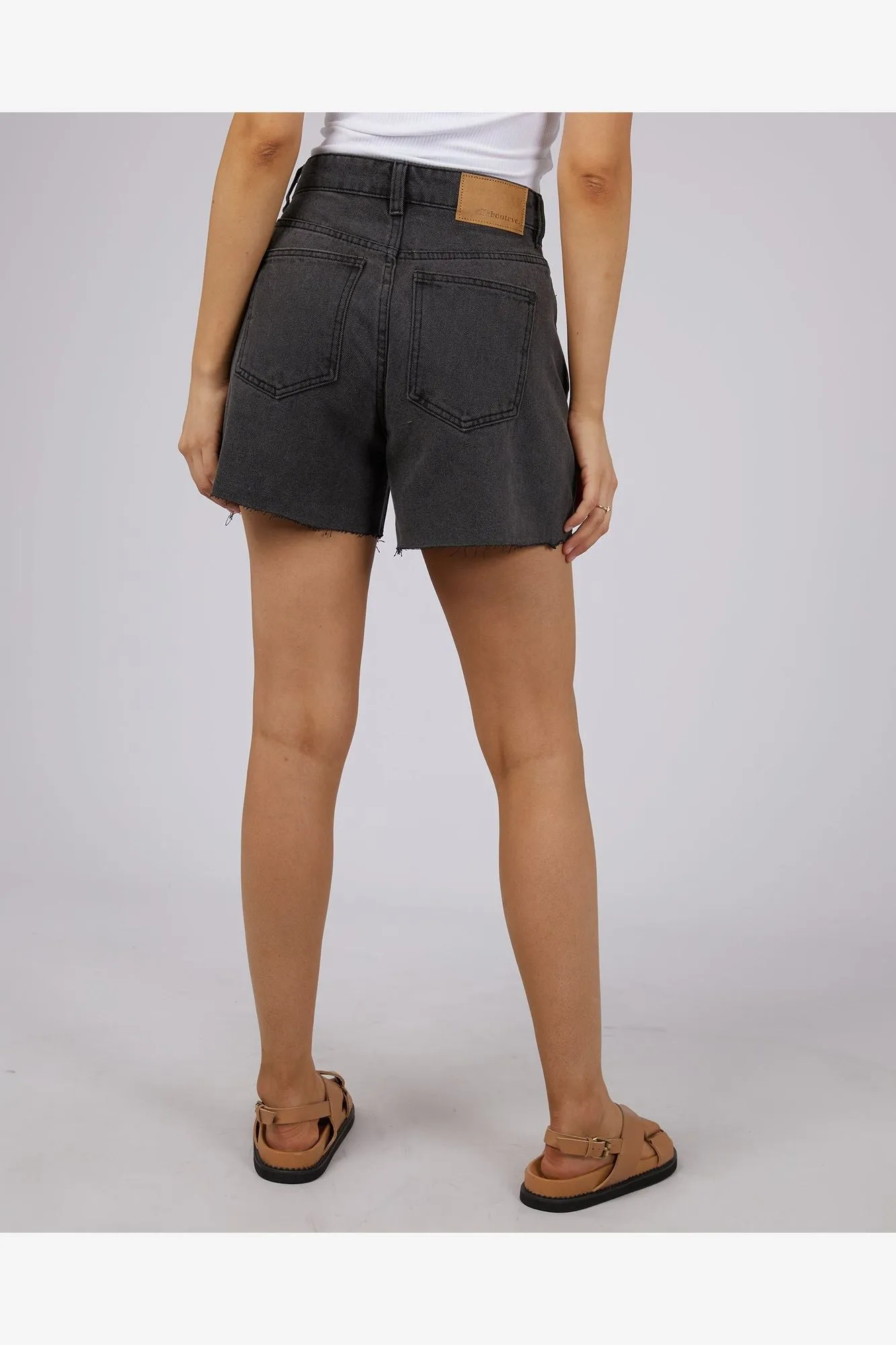 HARLEY BERMUDA SHORT - WASHED BLACK