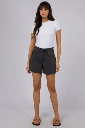 HARLEY BERMUDA SHORT - WASHED BLACK