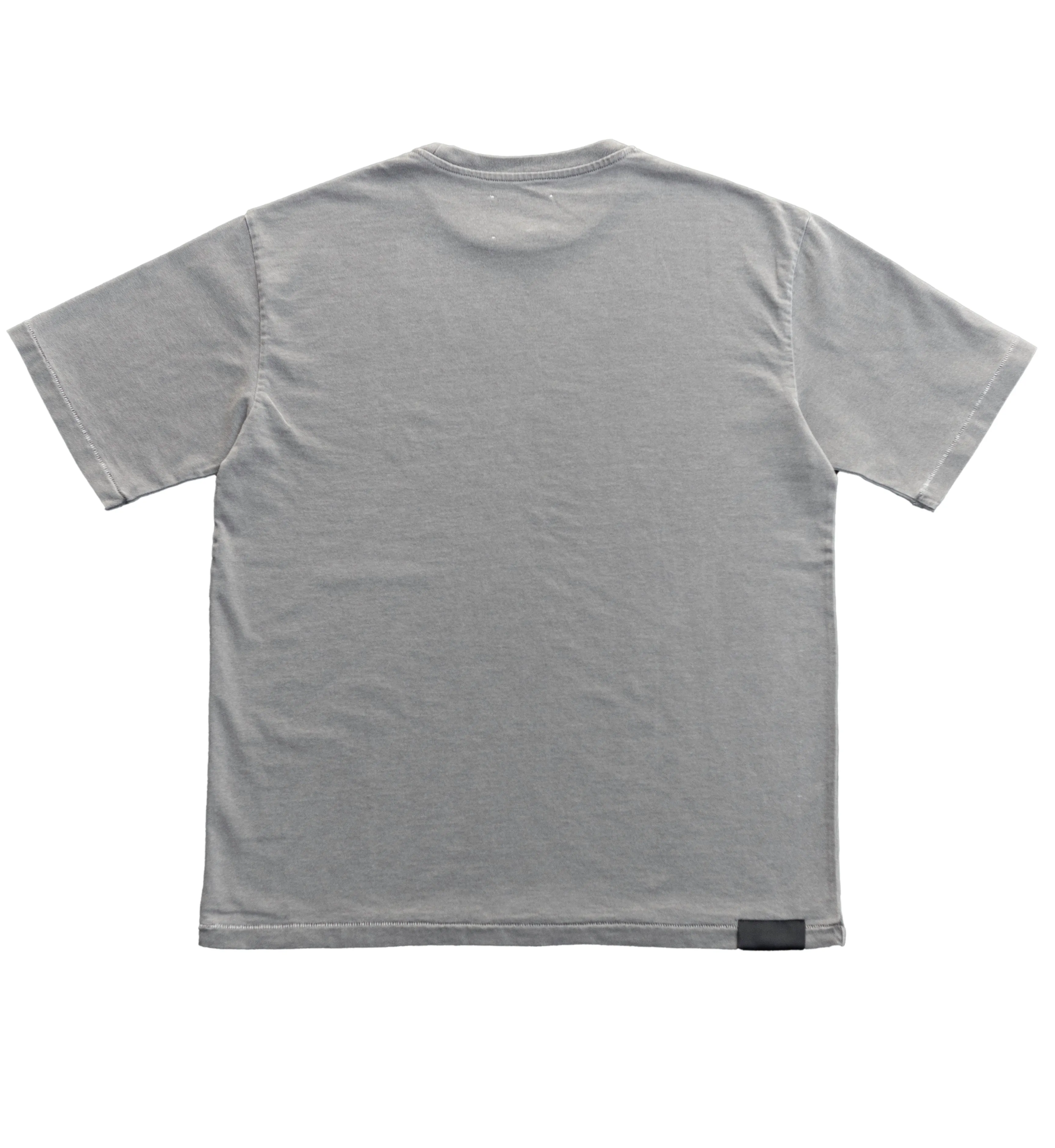 Haven Surf - Base Heavy Weight  OS Tee w/ embroidery - Old Grey