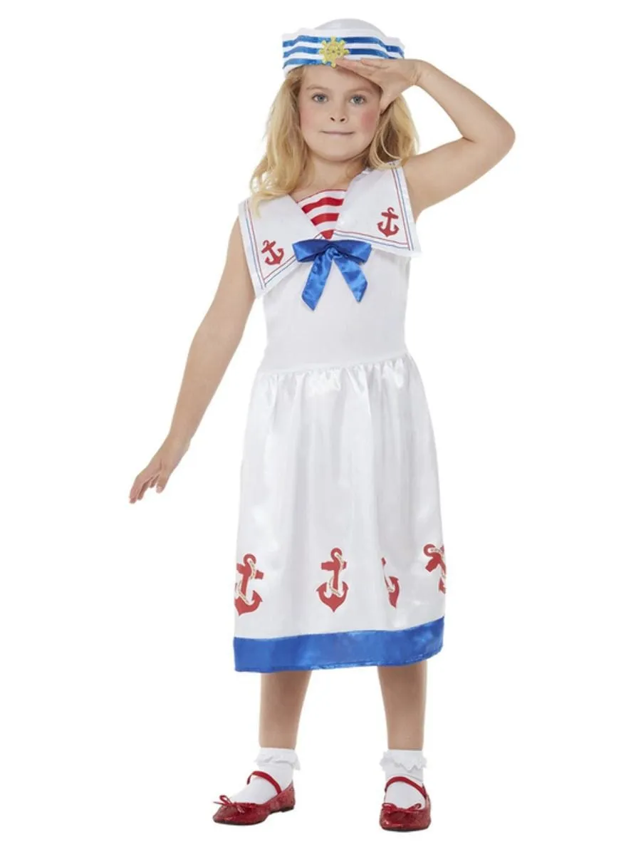 High Seas Sailor Girls Costume