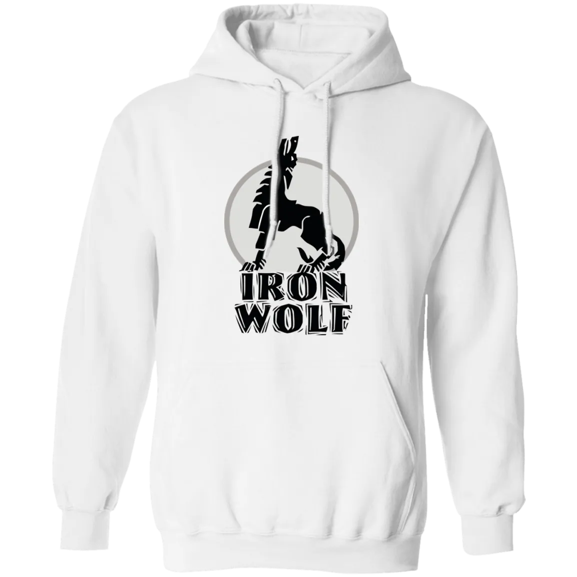 Iron Wolf LT - Men/Women Unisex Comfort Pullover Hoodie