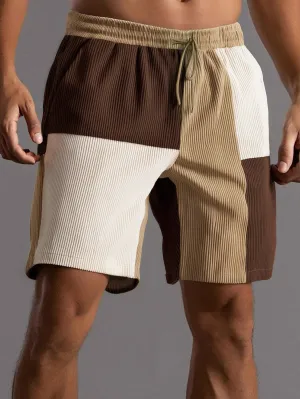 Iván® | Colorblock Corduroy Shorts